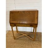 An 1960's Ercol writing desk (H103cm W80cm D45cm)