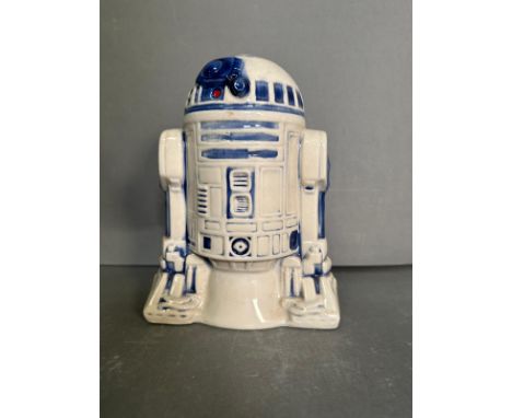 A ceramic R2D2 money box 
