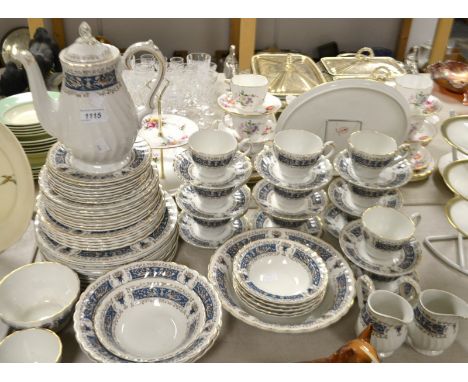 A Myott Rialto dinner and tea service 