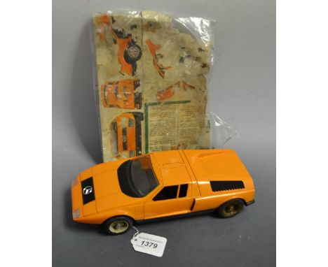 Schuco - The North American Sports & Road Car Collection: No.5508 battery operated plastic large scale Mercedes C111 Racing C