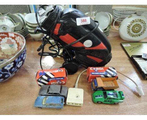 A vintge telephone in the style of a golf caddy