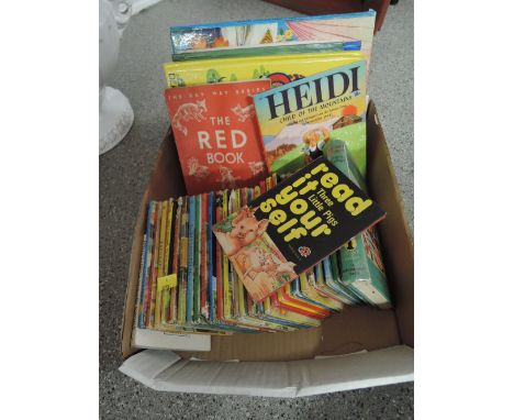 A selection of vintage children bed time storys and Lady bird books