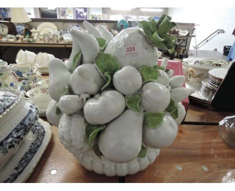 A ceramic fruit bowl