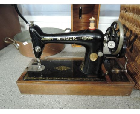 A vintage Singer sewing machine serial Y7997100