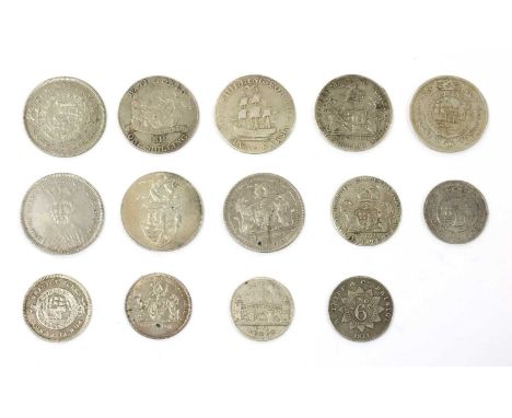 Tokens, Great Britain, Somerset, a Frome Selwood Token for 12 Pence, 1811, VF, a Bristol silver Token, Shilling, 1811, VF+, 2