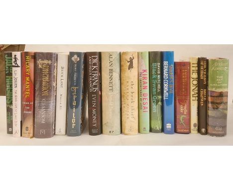 Modern First Editions to include Mann Booker winnersHilary Mantel, Ivo Stourton (two signed and inscribed), Monica Ali (Brick