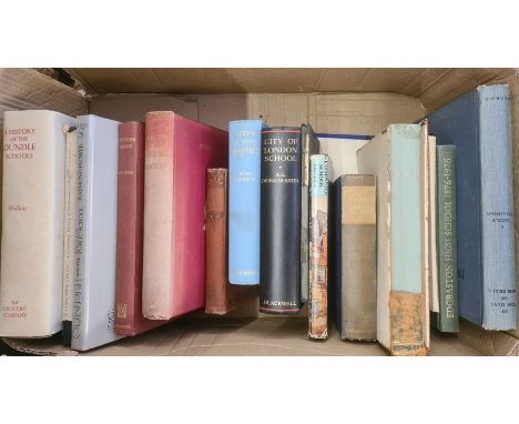 Public School interest:&nbsp;
Large quantity of books relating to various public schools, to include Harrow, Winchester, Arun