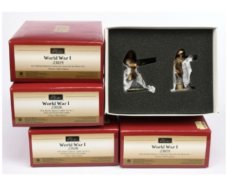 Britains World War I - A Group of Limited Edition Boxed Sets. Comprising: 2 x Set No. 23026 '1916 British Infantry Ladder Set