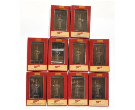 Britains 'Redcoats' - A Group of Boxed Sets. Comprising: 10 x Set No. 44011 'NCO, Battalion Company in Overcoat, 1812-1815'. 