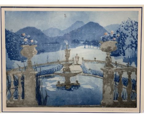 PATRICK PROCKTOR limited edition print - 'Nocturne in North Wales', 7/150 with certificate attached to back, signed in pencil