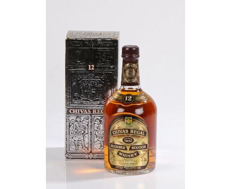 Chivas Regal blended scotch whisky, 75cl, 43% proof, boxed