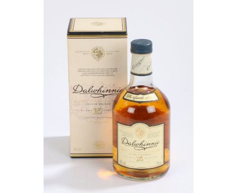 Dalwhinnie 15 year old single highland malt scotch whisky, 70cl, 43% vol. boxed
