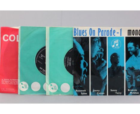 Vinyl - Three Blues 45's and 1 x EP to include Graham Bond - St James Infirmary DB7838 all sleeves and vinyl excellent
