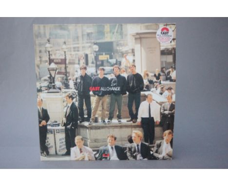 Vinyl - Three 90's LP's to include Cast All Change LP, sleeve excellent, vinyl with scuffs complete with booklet, Elastica se