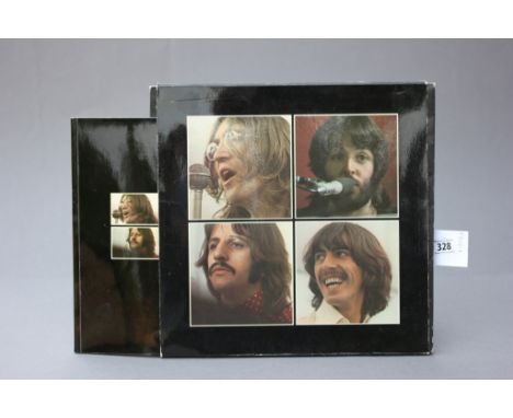 Vinyl - The Beatles Let It Be Box Set first press with red apple on rear of sleeve matrix 2U-2U missing booklet tray as usual