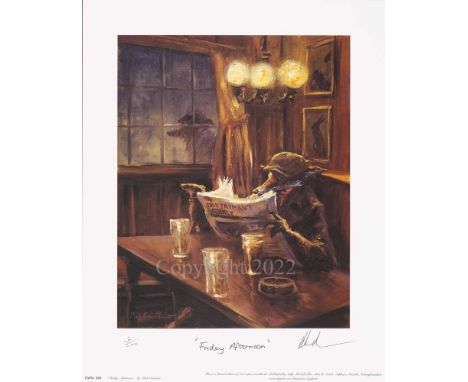 Mick Cawston Limited Edition print number 2 of 500. Signed. Supplied Unframed. Image area 10.5” x 8”.  Guide Price £120 - £18