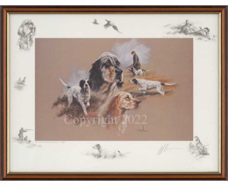Mick Cawston Limited Edition Print Copy No.828, Image area 17” x 24”
Guide Price £60-£100.  Framed. Condition excellent.