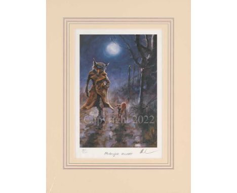 Mick Cawston Limited Edition print Rare Artists Proof. Signed. Unframed.  Image area 10.5” x 7”. Guide Price £180 - £240.  Co