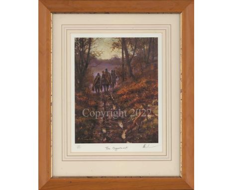Mick Cawston Limited Edition Print Copy No.372, Image area 12” x 10”
Guide Price £80-£120.  Framed. Condition Good.