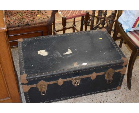 Vintage steamer trunk