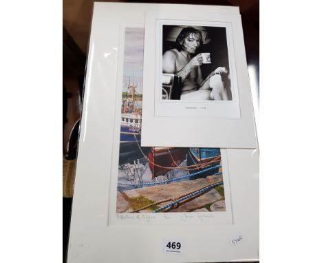 LIMITED EDITION PRINT AND JOEY DUNLOP PHOTO