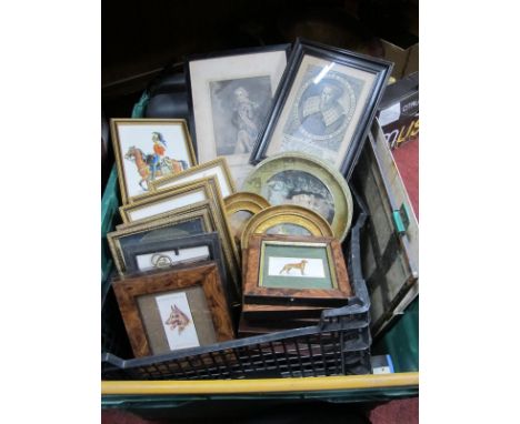 Dixons Disc 2500 Camera, box camera, other camera's, framed cigarette cards, print of Nelson:- One Box.