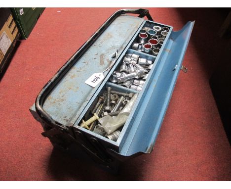 Tools - spanners by Gedore, Gordon, Bedford, etc, in metal carry case.