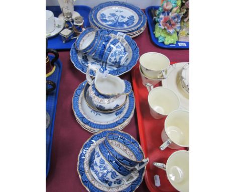 Booths 'Real Old Willow' Tea-Dinner Service, thirty two pieces.