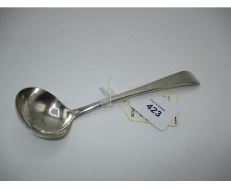 Silver Sauce Ladle by David Manson Dundee, 46g