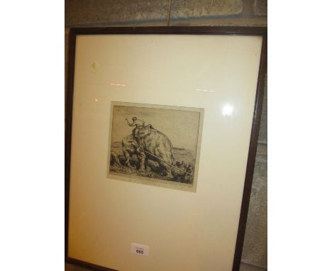 William Strang RA, (1859-1921), Etching, Monti Guy Mutineer, S.388