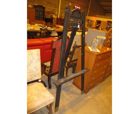 Late Victorian Ebonised Easel