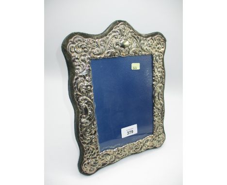 Vogel London Silver Plated and Velvet Easel Back Photograph Frame