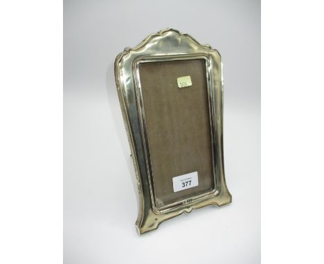 Silver and Oak Easel Back Photograph Frame, Birmingham 1914