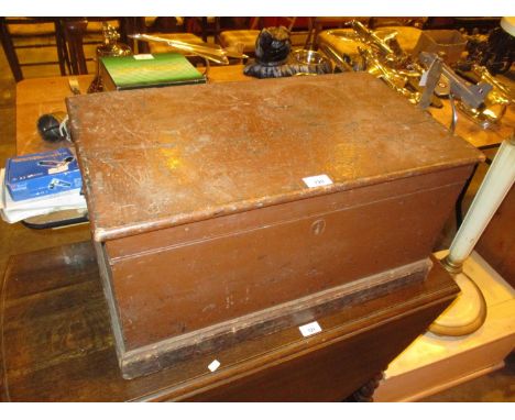 Small Victorian Trunk with Books