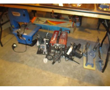 FAULTY Silver Bandsaw 441563, Various Other Power Tools etc
