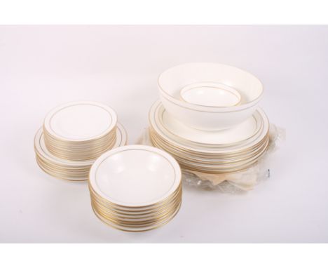 A Royal Worcester "Contessa" part dinner service, thirty-eight pieces approx