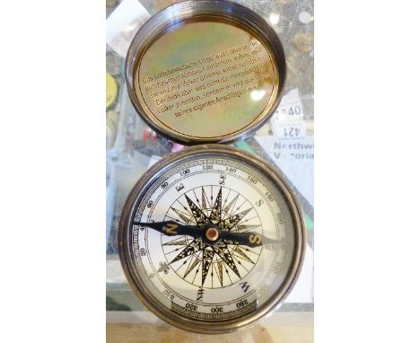 GERMAN COMPASS. German compass with Swastika