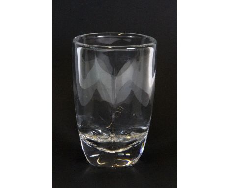 An Orrefors glass vase H.15