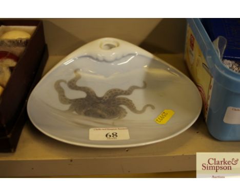 A Royal Copenhagen inkwell (no lid)