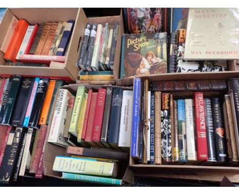 A QUANTITY OF BOOKS ON THEATRE, CINEMA biographies, art, 'Picture Show' annuals etc