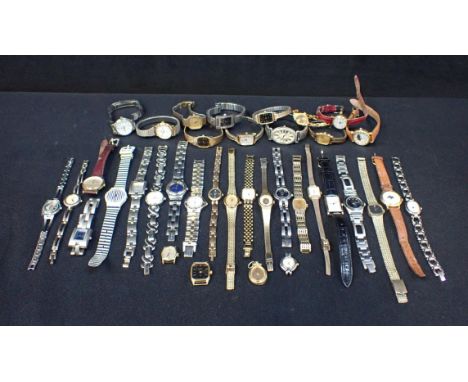 A QUANTITY OF LADIES' WRISTWATCHES including Timex, Seiko, Citizen and others (a lot)