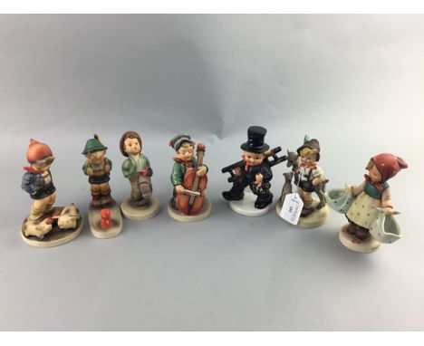 LOT OF VARIOUS HUMMEL FIGURES (7)