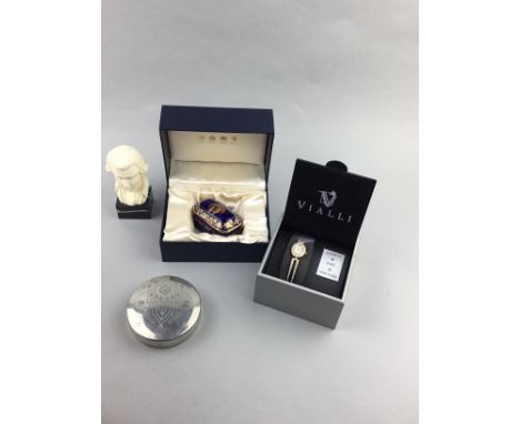 VIALLI FASHION WATCH, along with trinket boxes, decorative ceramics and glass