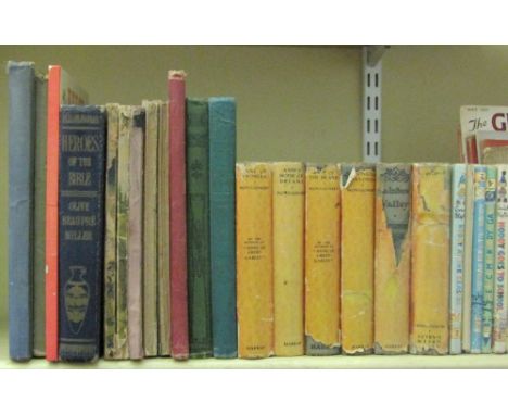A collection of mixed vintage books including early Rupert, Enid Blyton, L Montgomery, Lucie Attwell, etc (approx. 36)