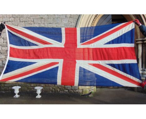 Large vintage Union flag 260 x 140 cm