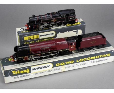 Wrenn Railways OO: 2218 British Railways 2-6-4 Tank Engine No.80033 boxed, stamped 'Packer No.3', 2226 British Railways 4-6-2