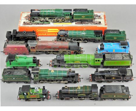 Hornby OO R861 BR Evening Star 2-10-0 Loco and Tender, boxed, Hornby LMS Duchess of Sutherland 4-6-2 and tender, crimson unbo