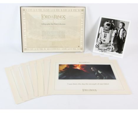 THE LORD OF THE RINGS The Fellowship of the Ring Masterworks Lithographic Art Print CollectionTin containing 30 individual li