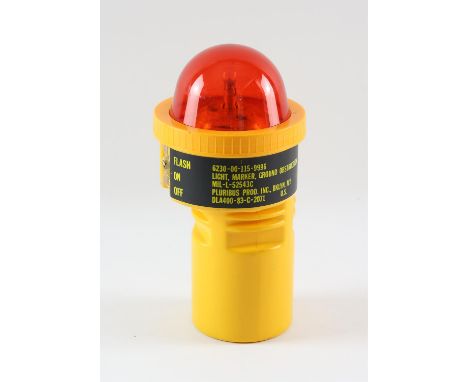 James Bond Casino Royale US made red lens danger obstruction warning light marker film prop used in the film; supplied with C