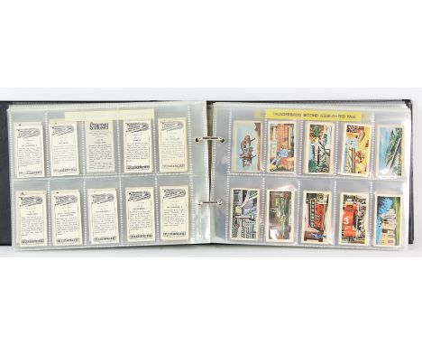 Sweet Cigarette card collection in binder. 500+ cards from manufacturers such as Barratts, Primrose Confectionary and Cadet. 